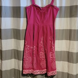 Pink sundress